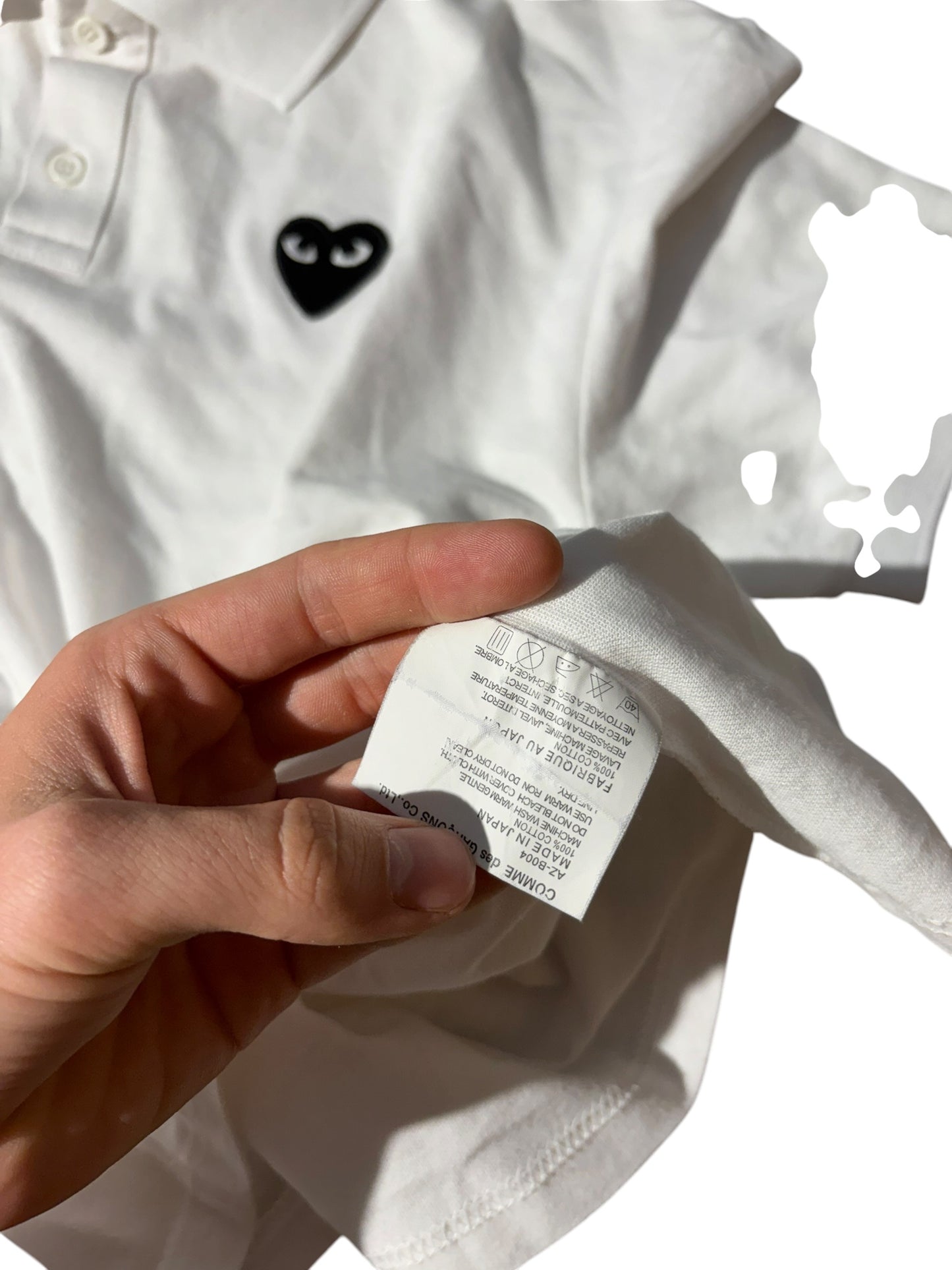 CDG Polo Shirt Shirt (M-L)