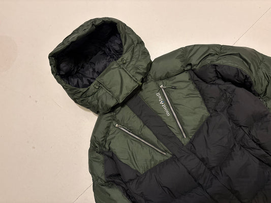 Montbell Black/Green Puffer Jacket (M)