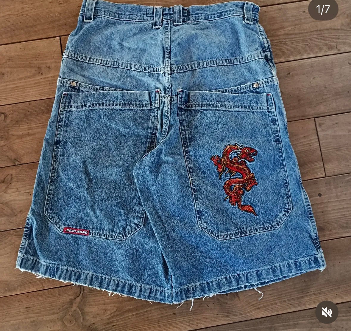Jnco Dragon jorts