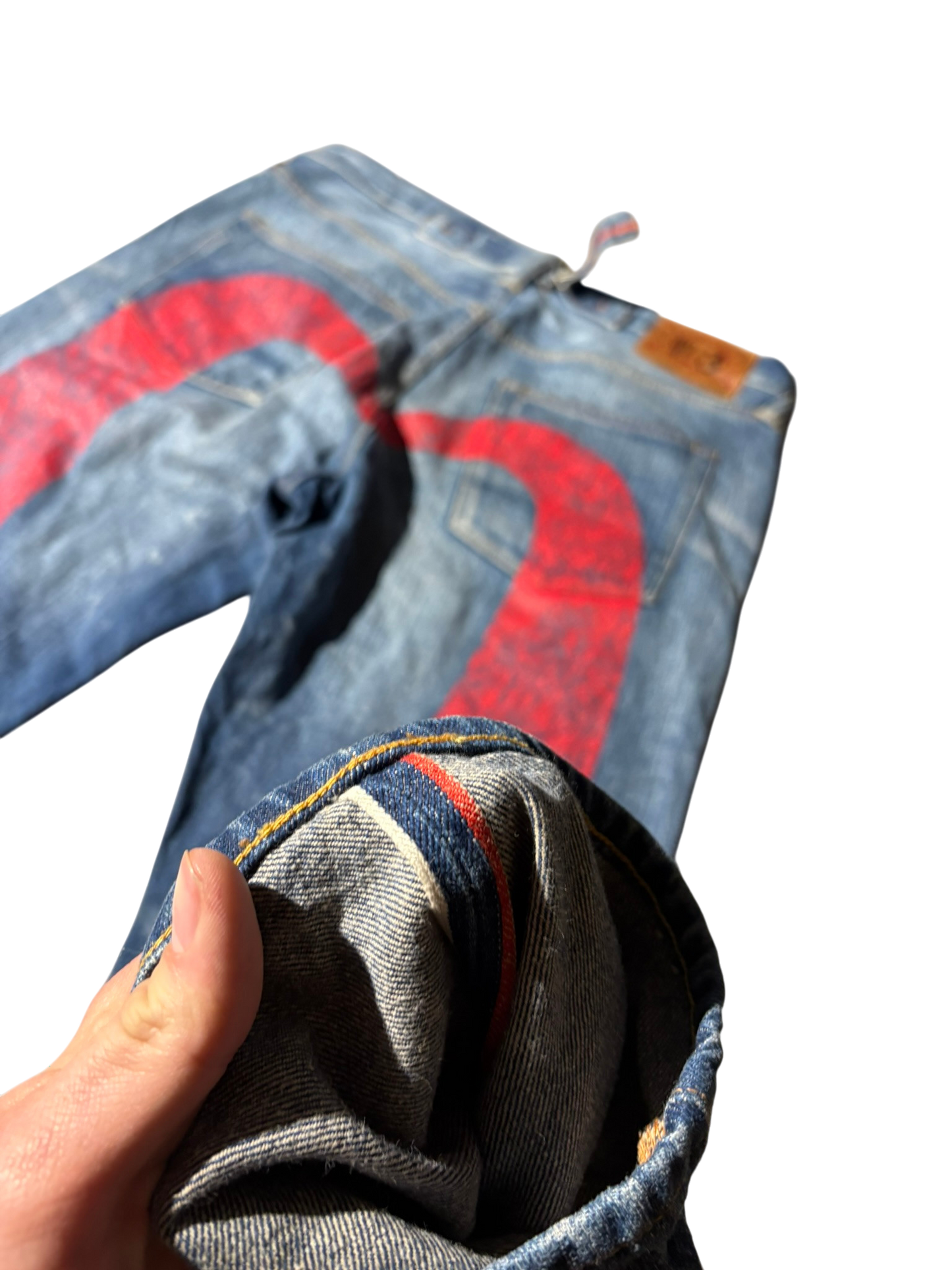 Evisu Selvedge Daicock big Logo Jeans (W30/L32)