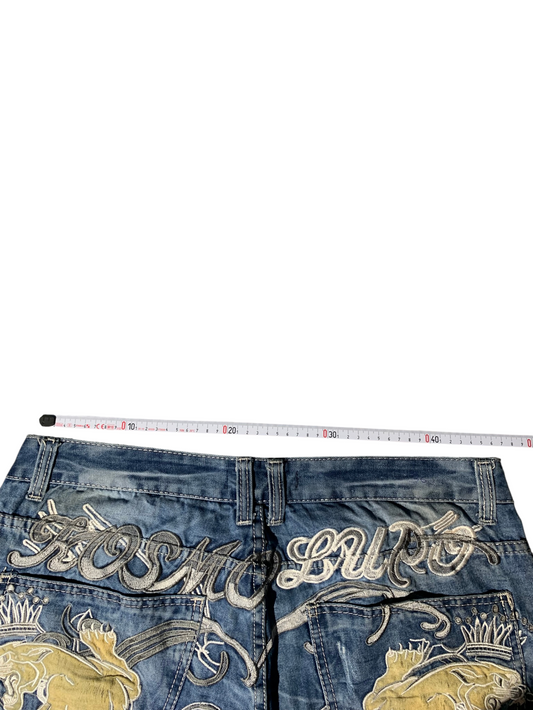 K&M Jeans mit Tiger print