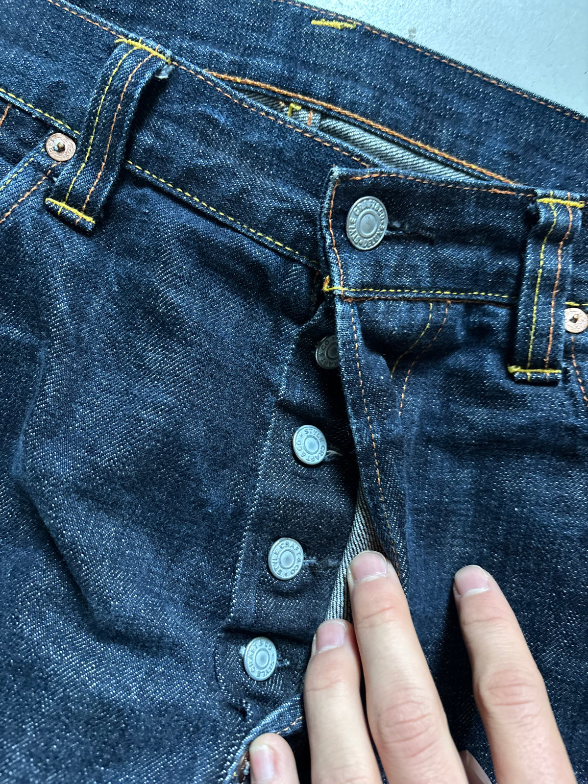 Evisu Seagull Skull Jeans