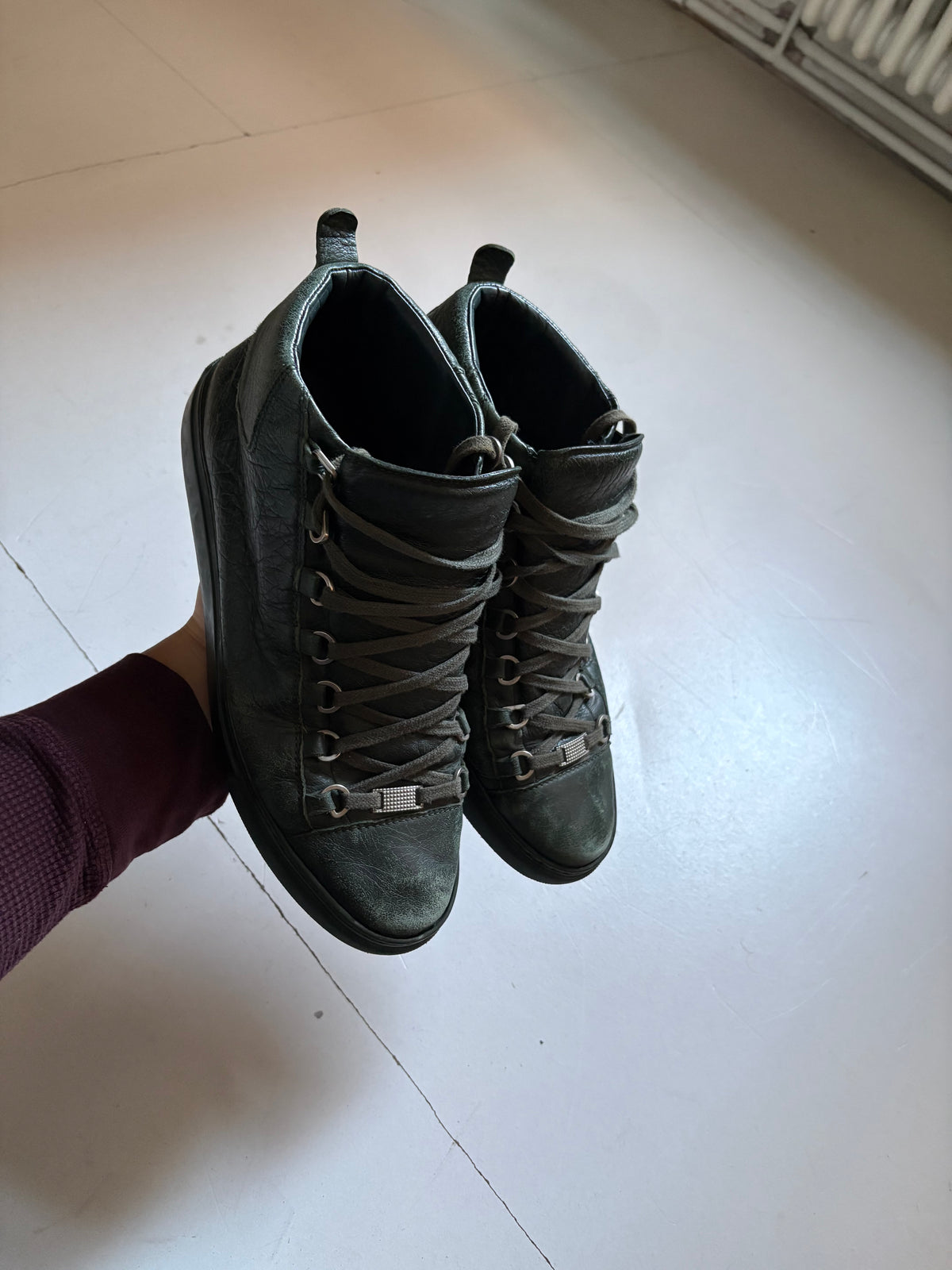 Balenciaga Arenas Green (44)