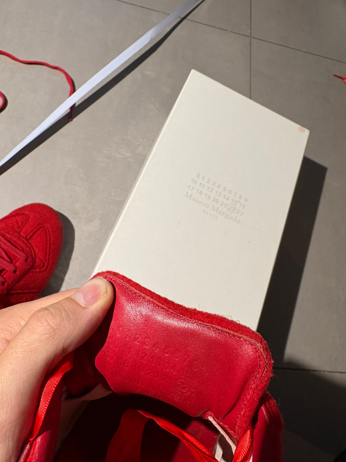 Maison Margiela Gats Red (39,5)