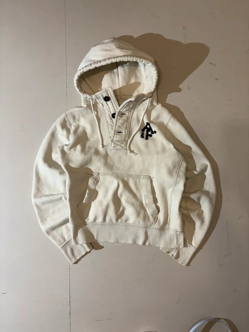 Abercrombie & Fitch rare Button Hoodie