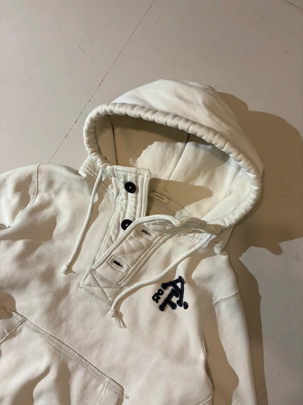 Abercrombie & Fitch rare Button Hoodie 2