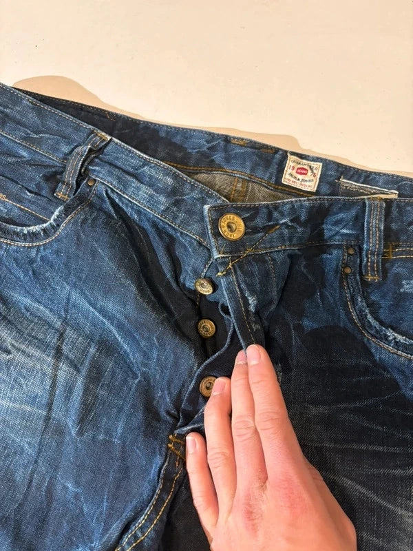 Vintage Distressed Jack and Jones Bootcut / Flared Jeans 5