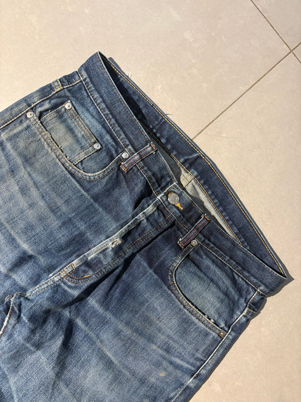 Raw Selvedge denim Jeans (34/30)