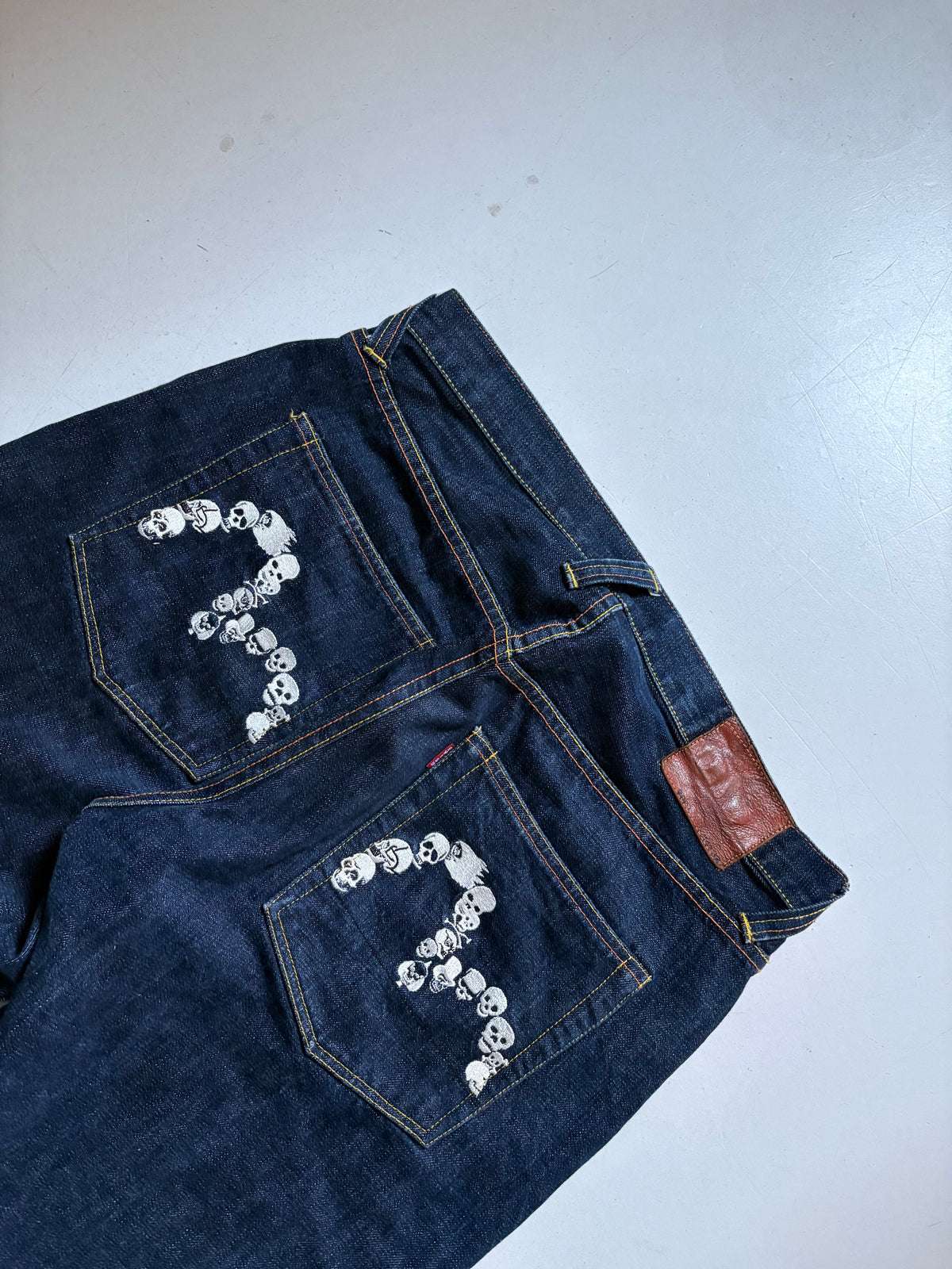 Evisu Seagull Skull Jeans