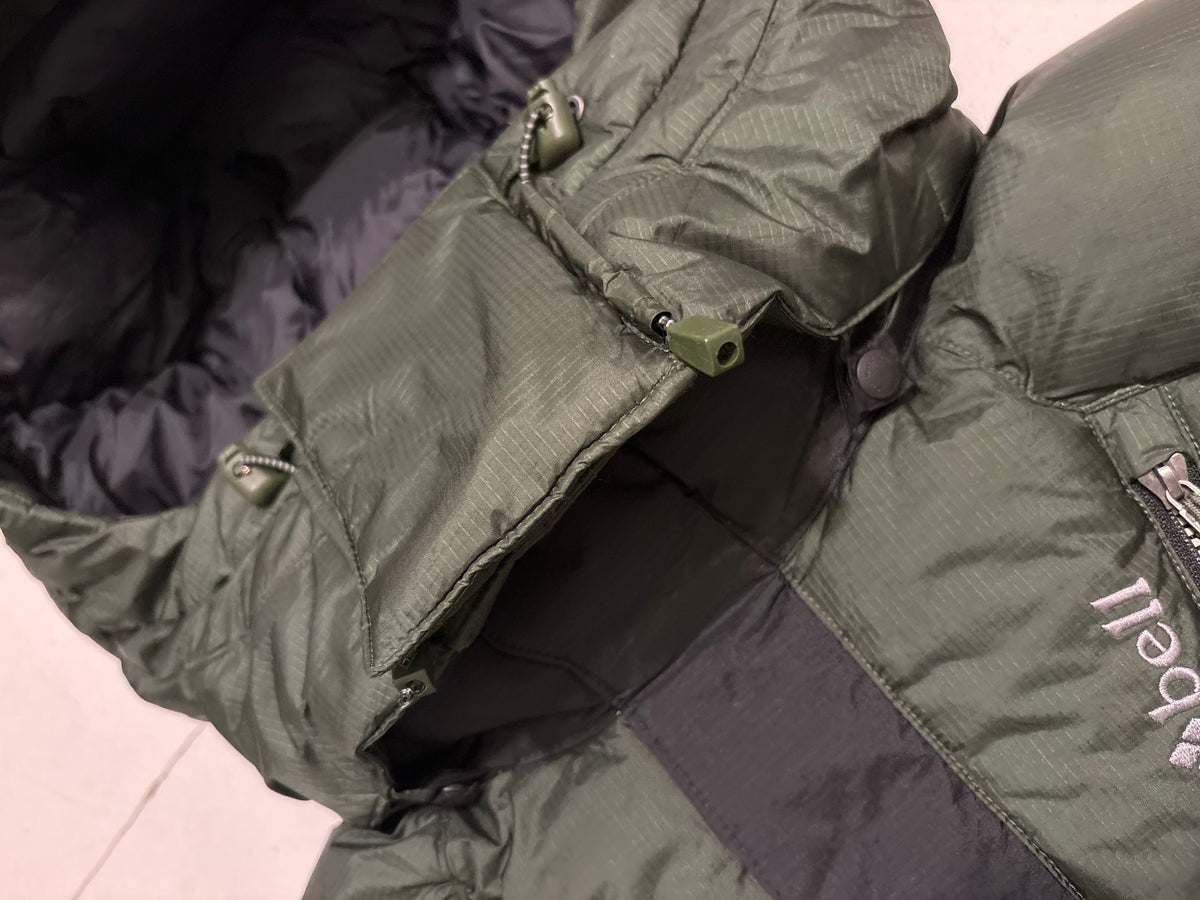 Montbell Black/Green Puffer Jacket (M)