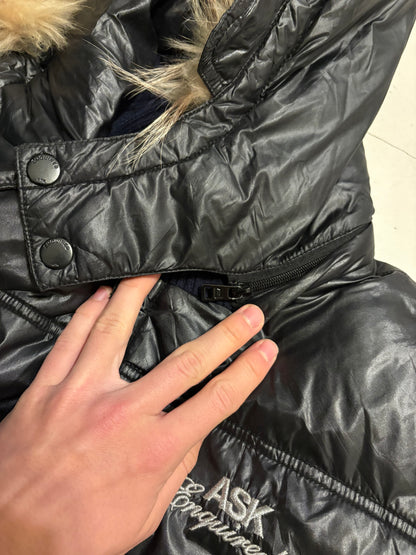 ASK Fur Puffer Jacket (L)