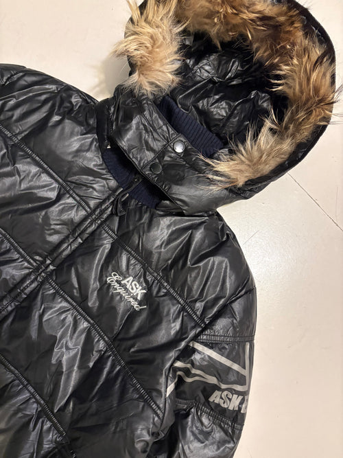 ASK Fur Puffer Jacket (L)