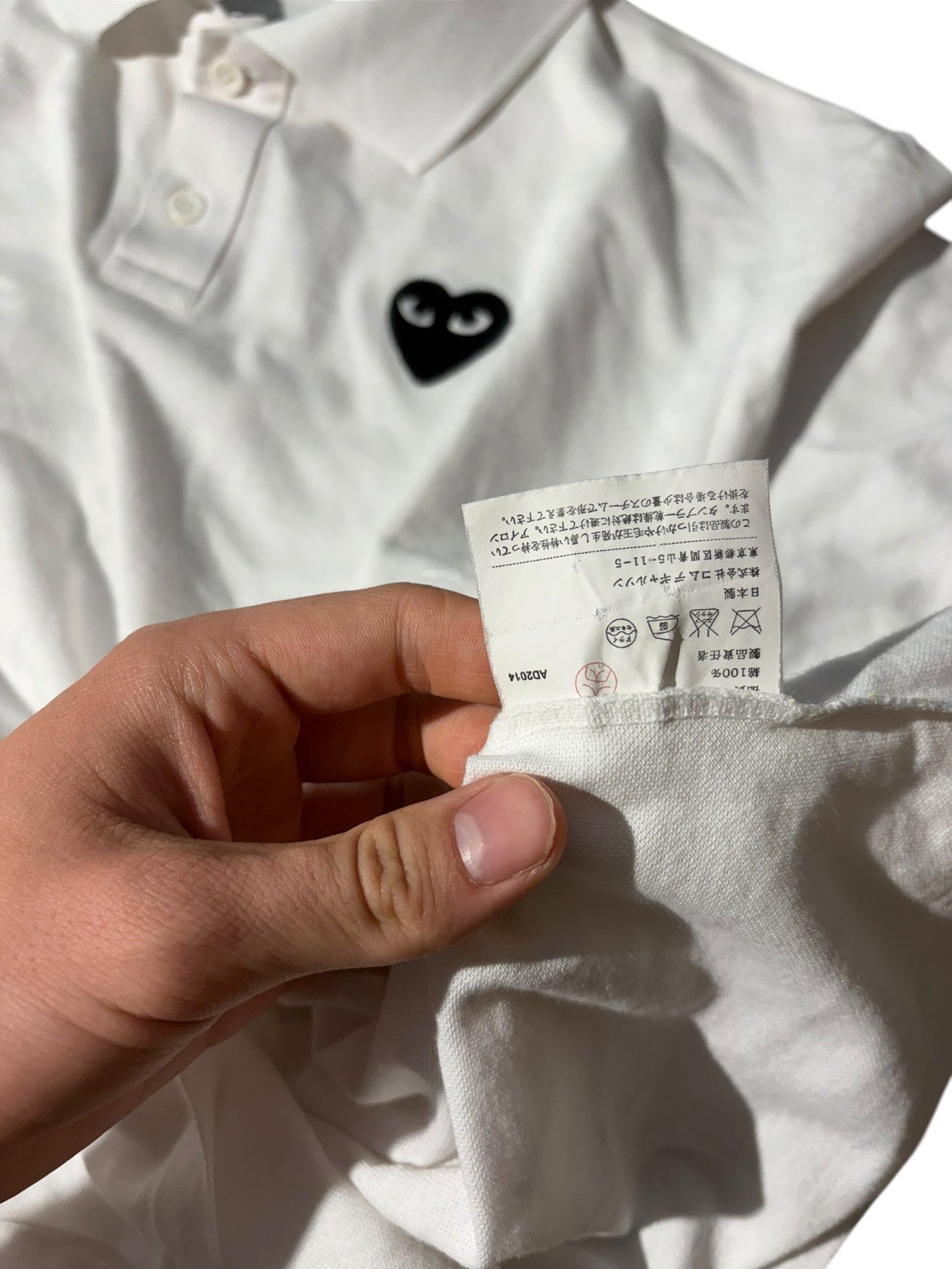 CDG Polo Shirt Shirt (M-L)