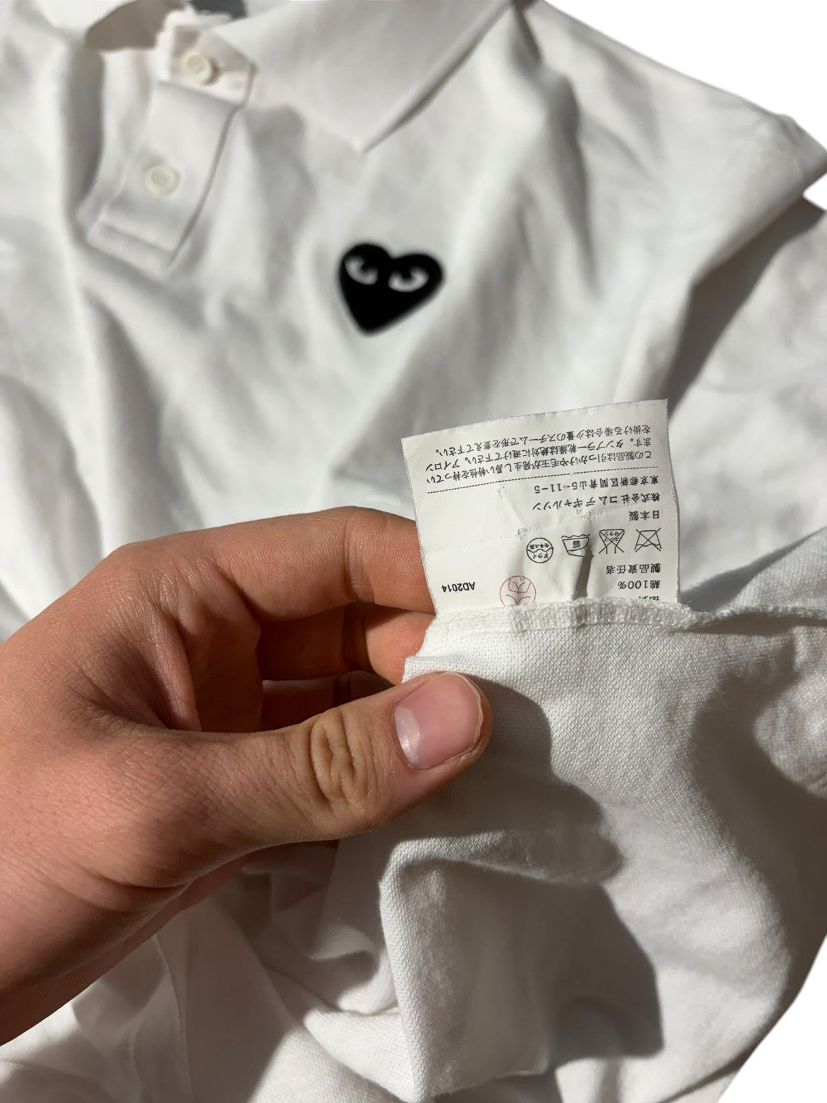 CDG Polo Shirt Shirt (M-L)