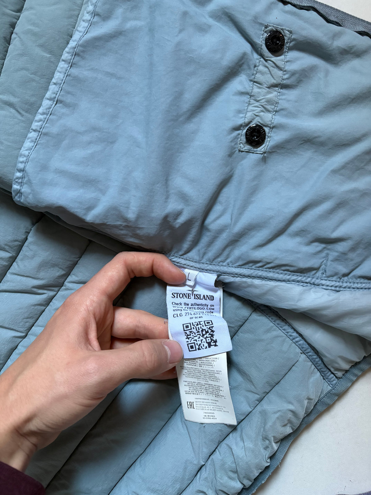 Stone Island Puffer Jacket (L)