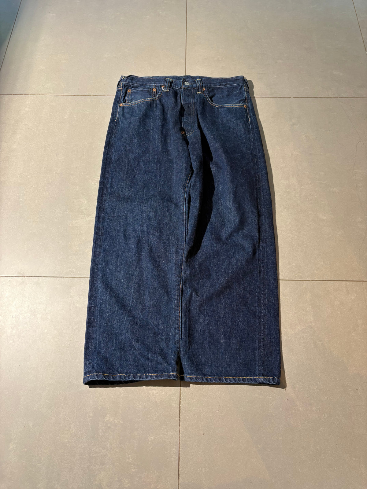 Evisu Seagull Selvedge  Baggy Jeans 30/30