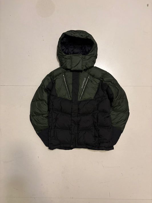 Montbell Black/Green Puffer Jacket (M)