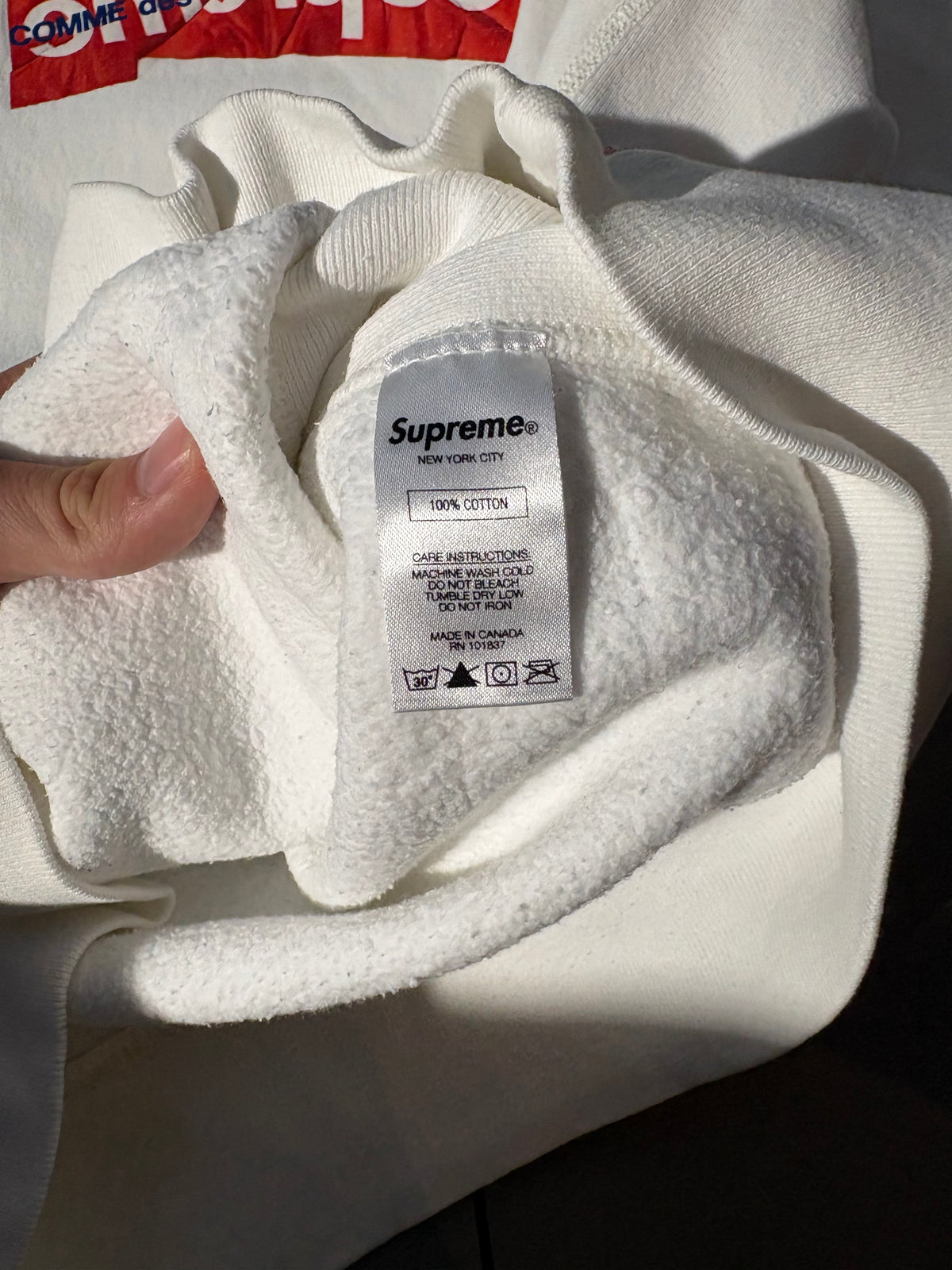 Supreme x Comme des Garçons Hoodie (M)