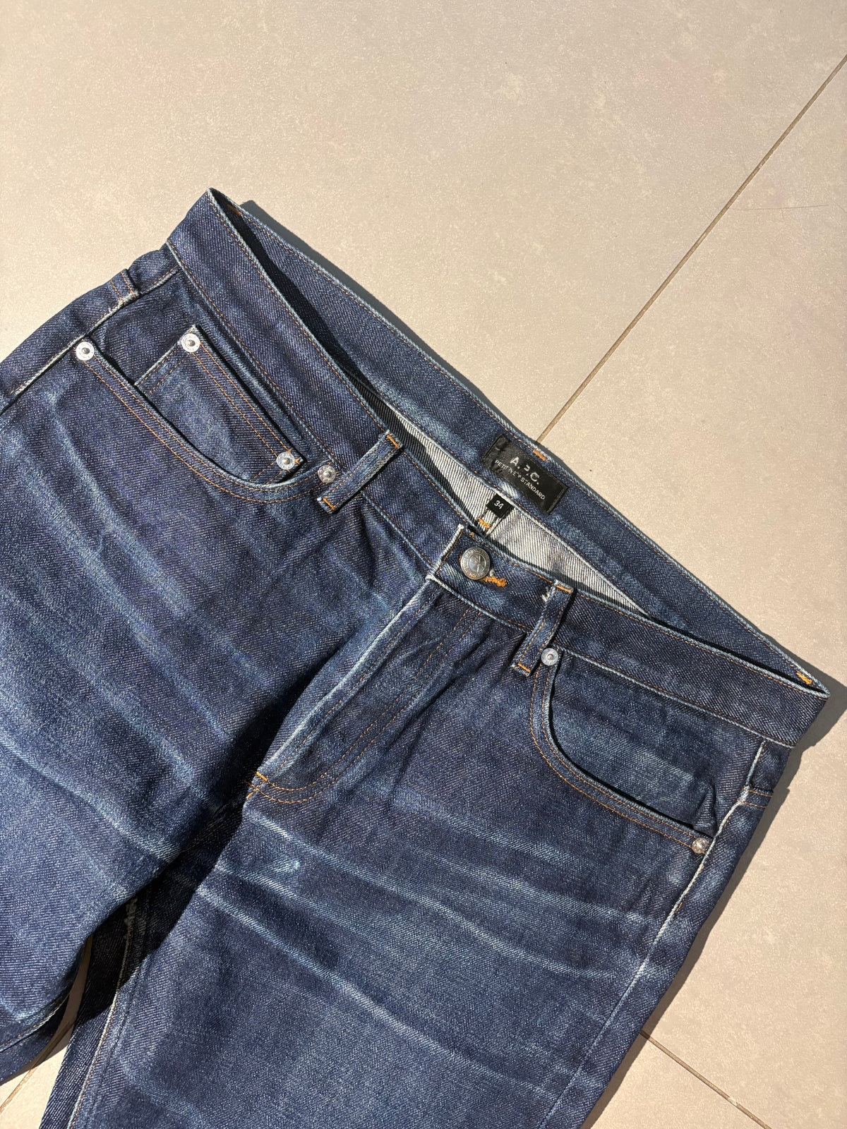 A.P.C. Raw Selvedge Jeans (34/32)