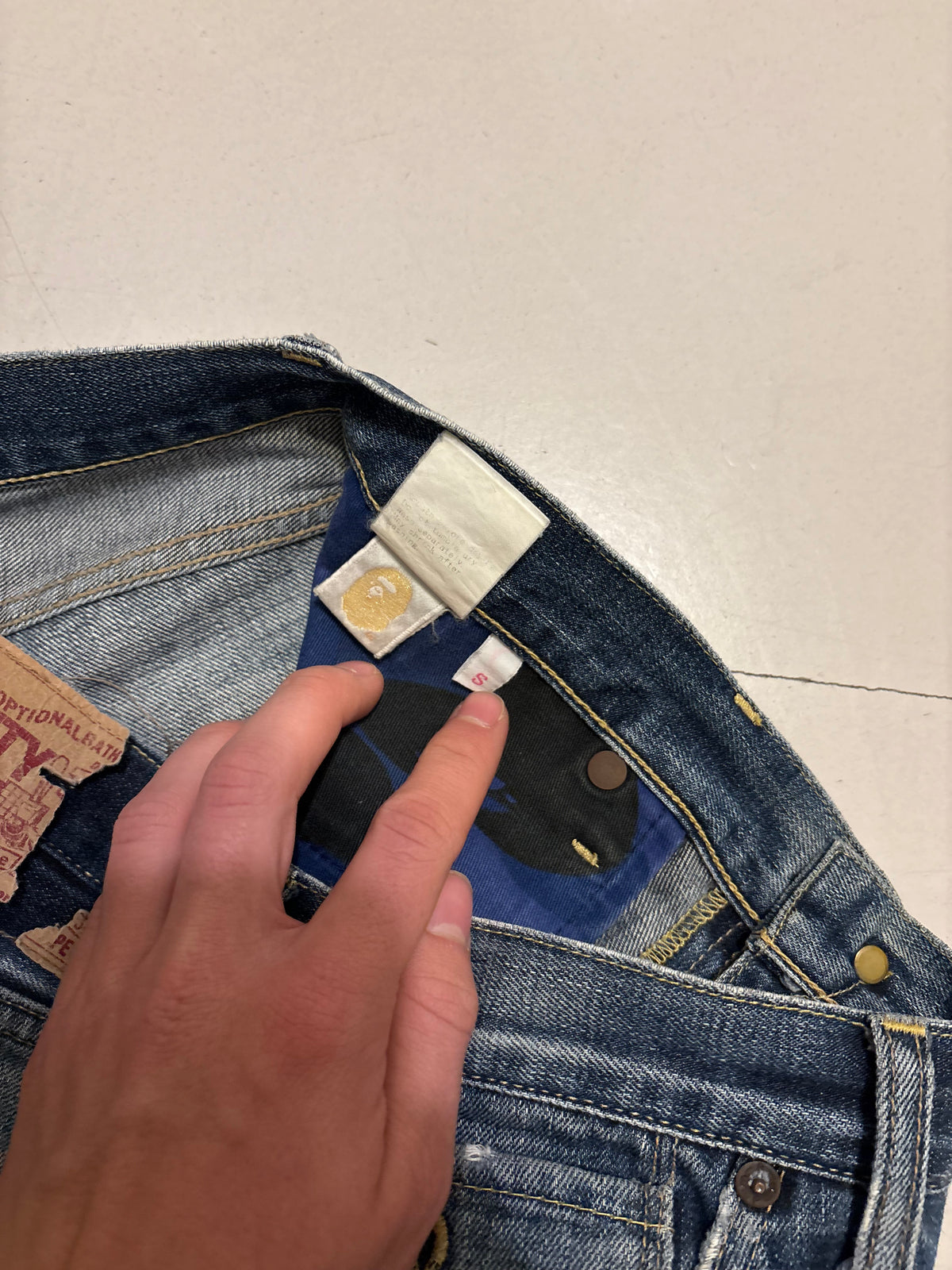 A Bathing Ape/Bape Jeans (30/30)