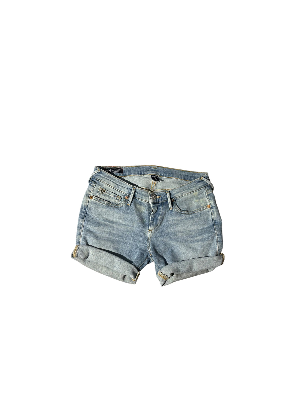 True Religion Hot Pants hellblau