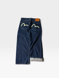 Evisu Seagull Selvedge  Baggy Jeans 30/30