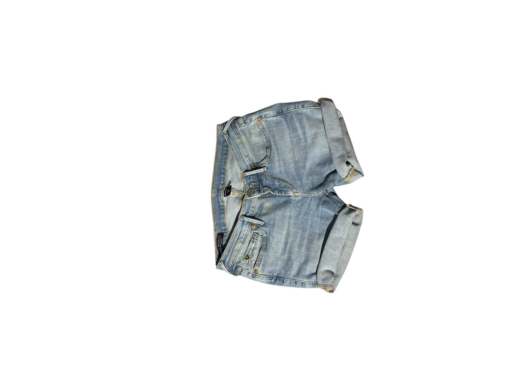 True Religion Hot Pants hellblau
