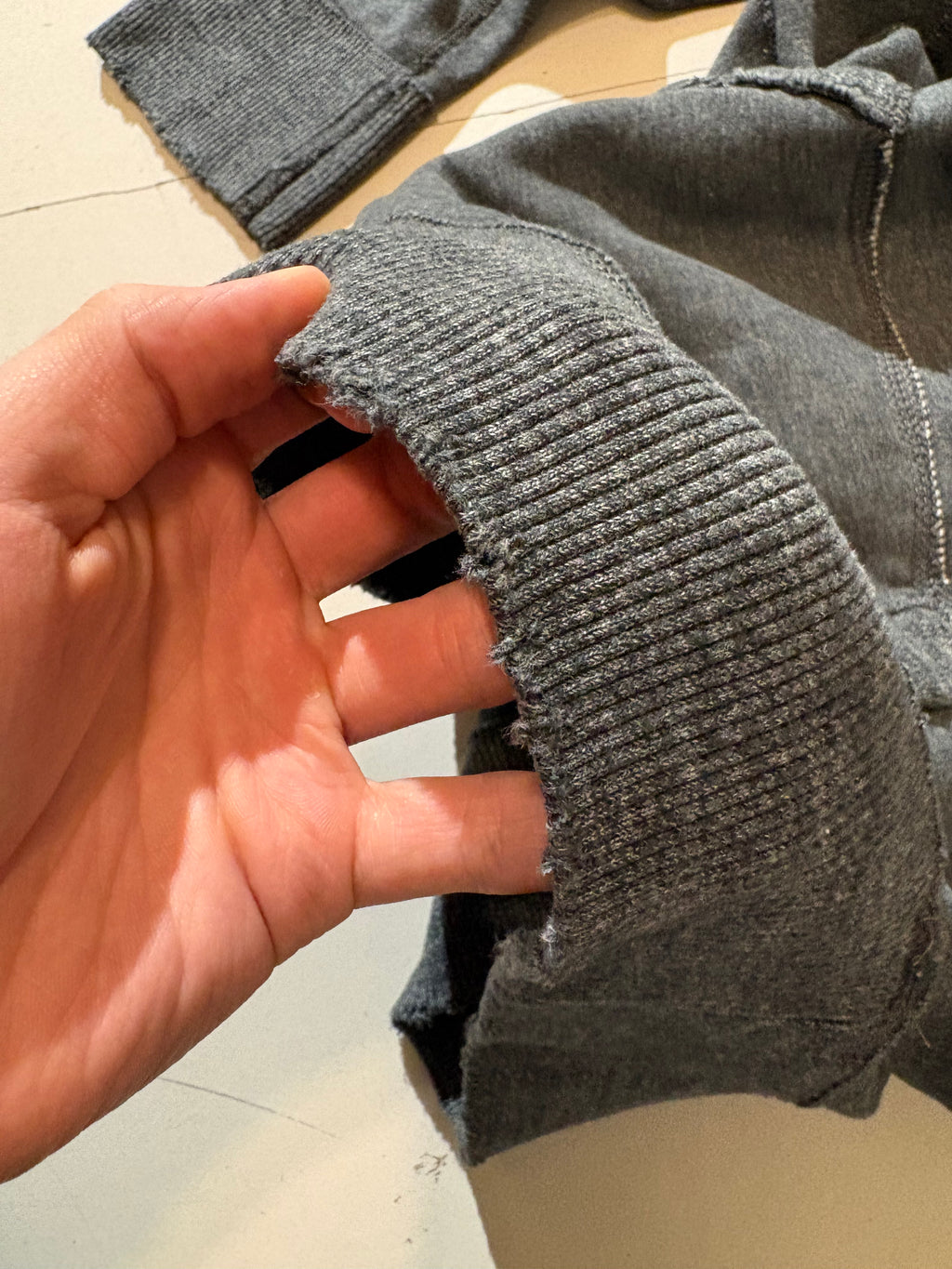 Abercrombie & Fitch Button Hoodie (L)