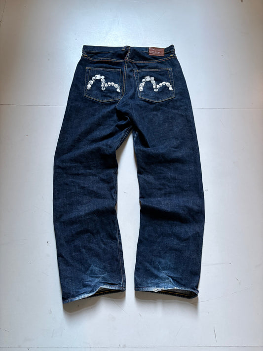 Evisu Seagull Skull Jeans