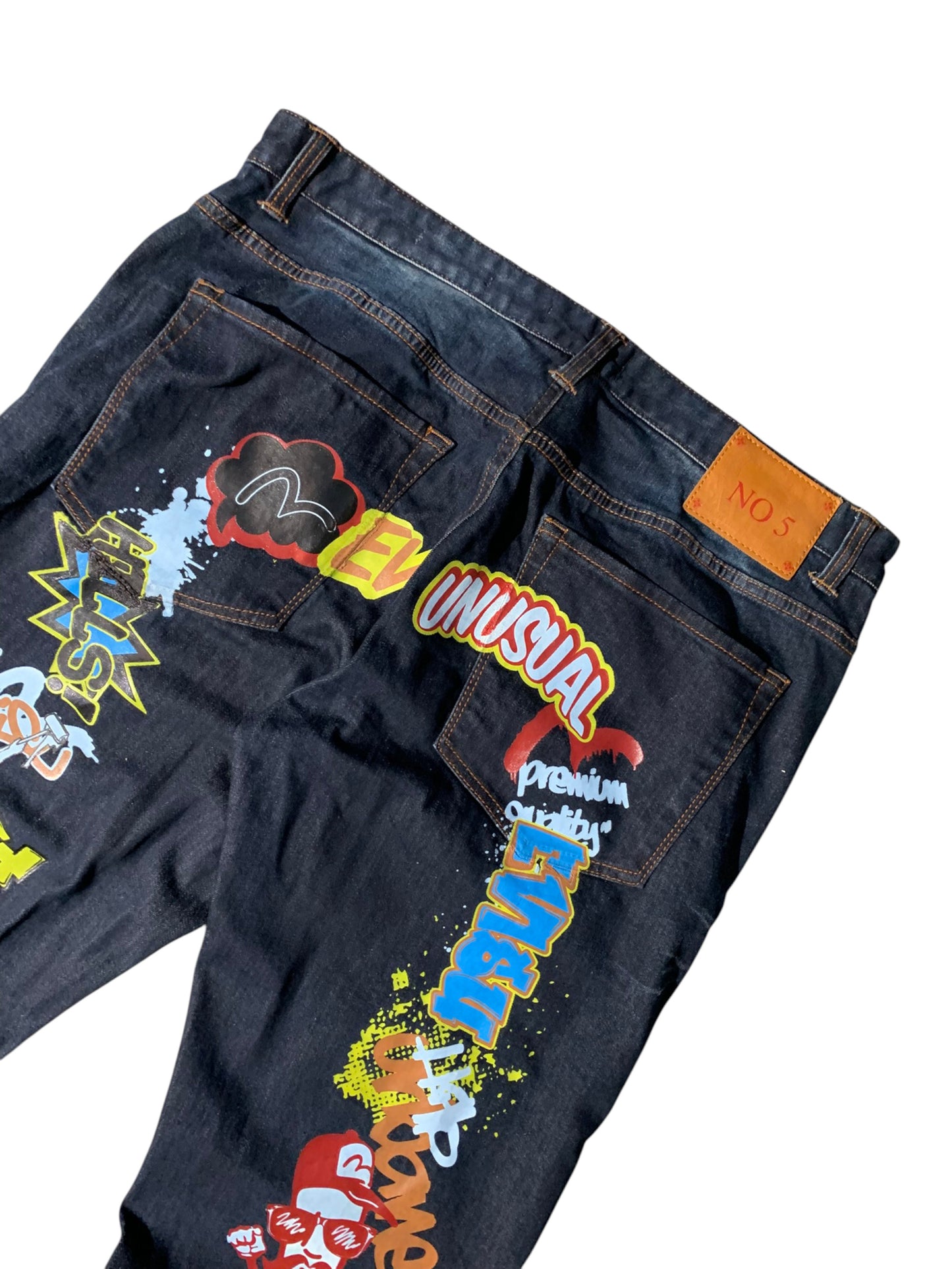 Evisu Graffiti Daicock Jeans