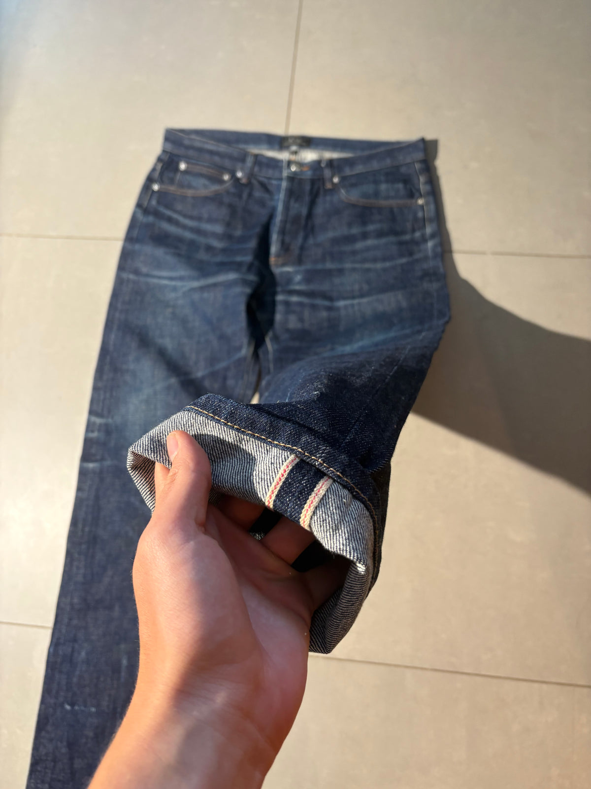 A.P.C. Raw Selvedge Jeans (34/32)
