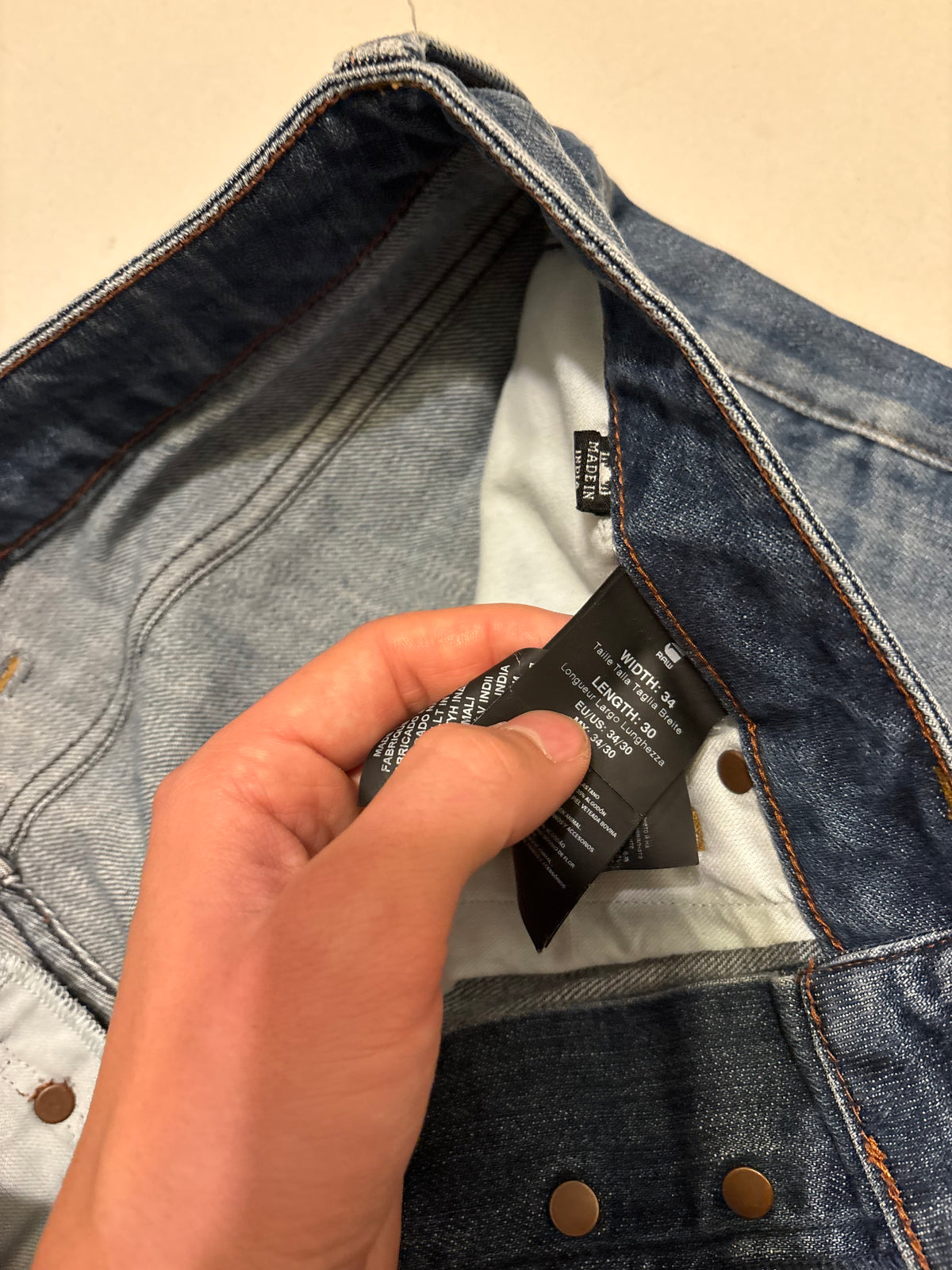 G-Star Washed Denim  (34/30)