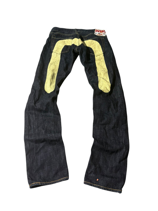 Evisu Daicock Low Waist Womans Jeans (28/30)