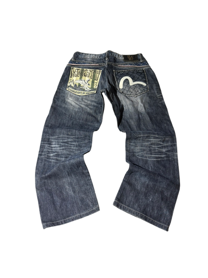 Evisu Printed Jeans