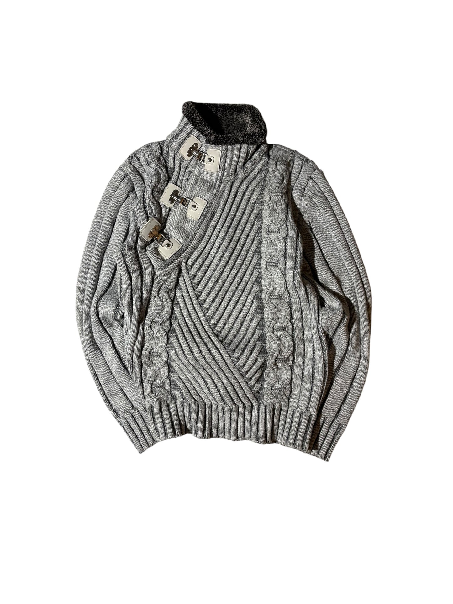 Japan Style Sweater Metall Schnallen