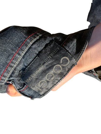Coogi Printed Baggy Jeans