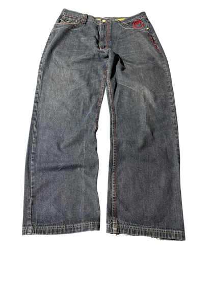 Coogi Printed Baggy Jeans
