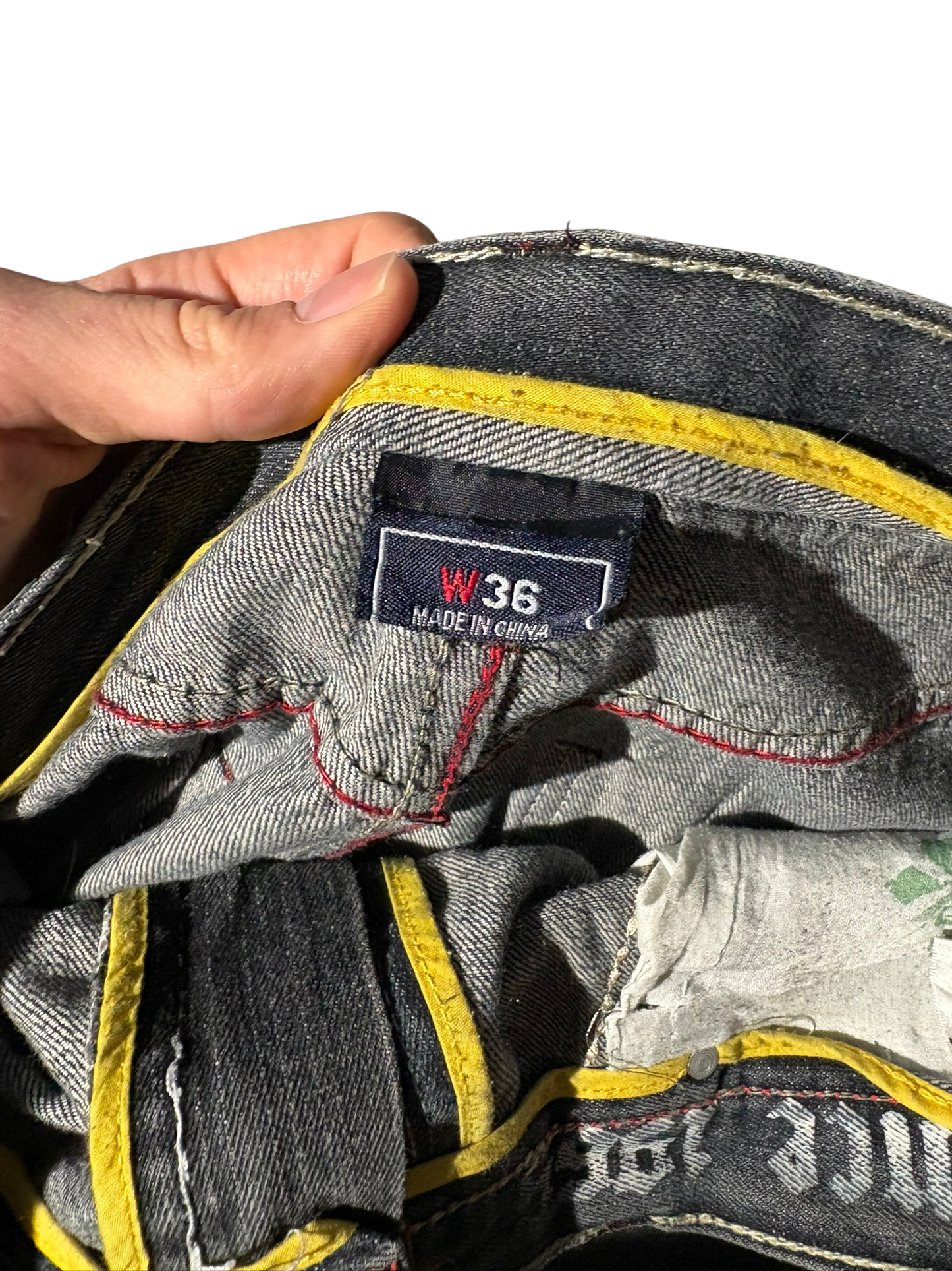 Coogi Printed Baggy Jeans