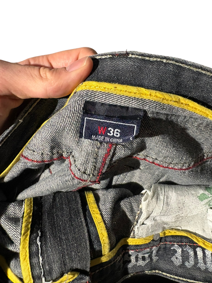 Coogi Printed Baggy Jeans