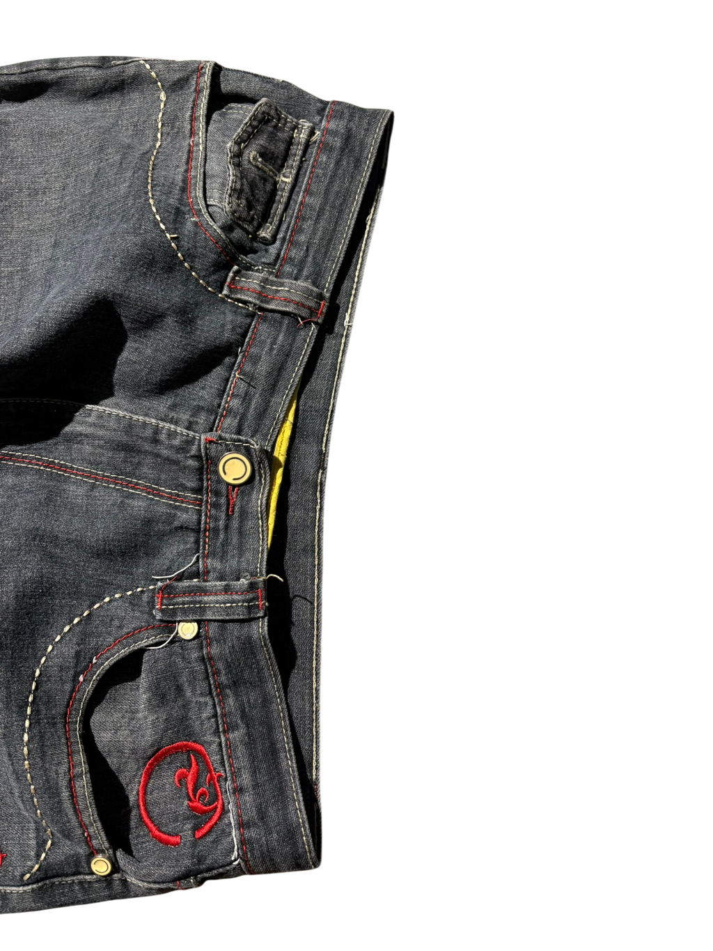 Coogi Printed Baggy Jeans