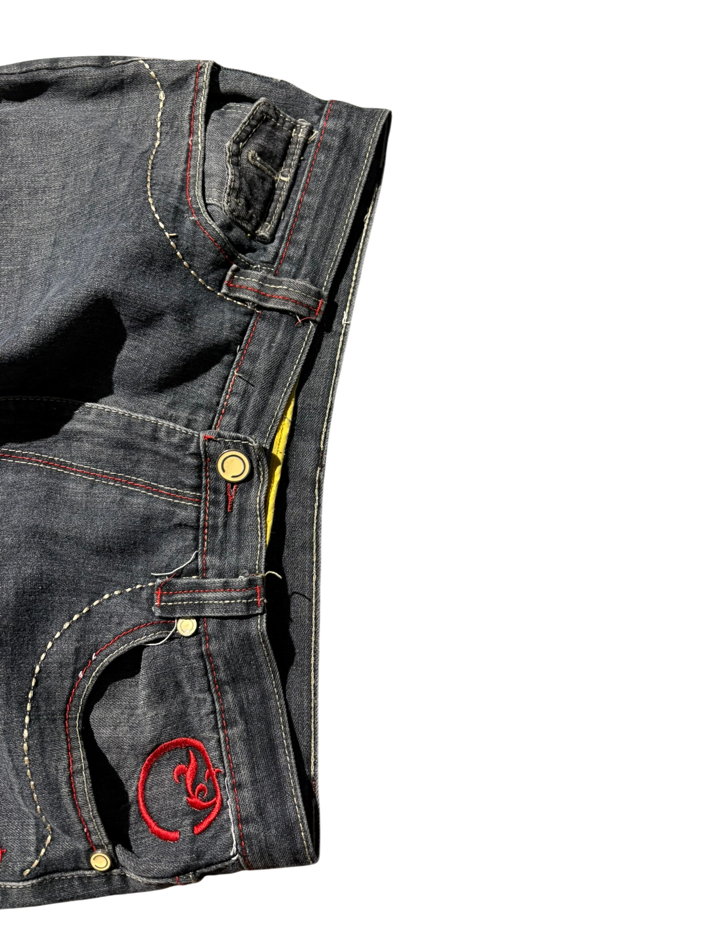 Coogi Printed Baggy Jeans