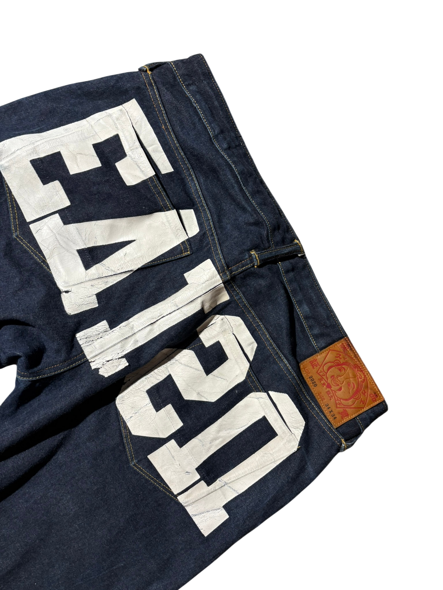 Evisu Selvedge Full Print Jeans (W36/L32)