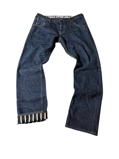 Evisu Selvedge Full Print Jeans (W36/L32)