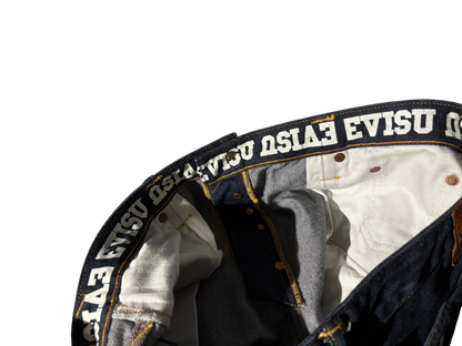 Evisu Selvedge Full Print Jeans (W36/L32)
