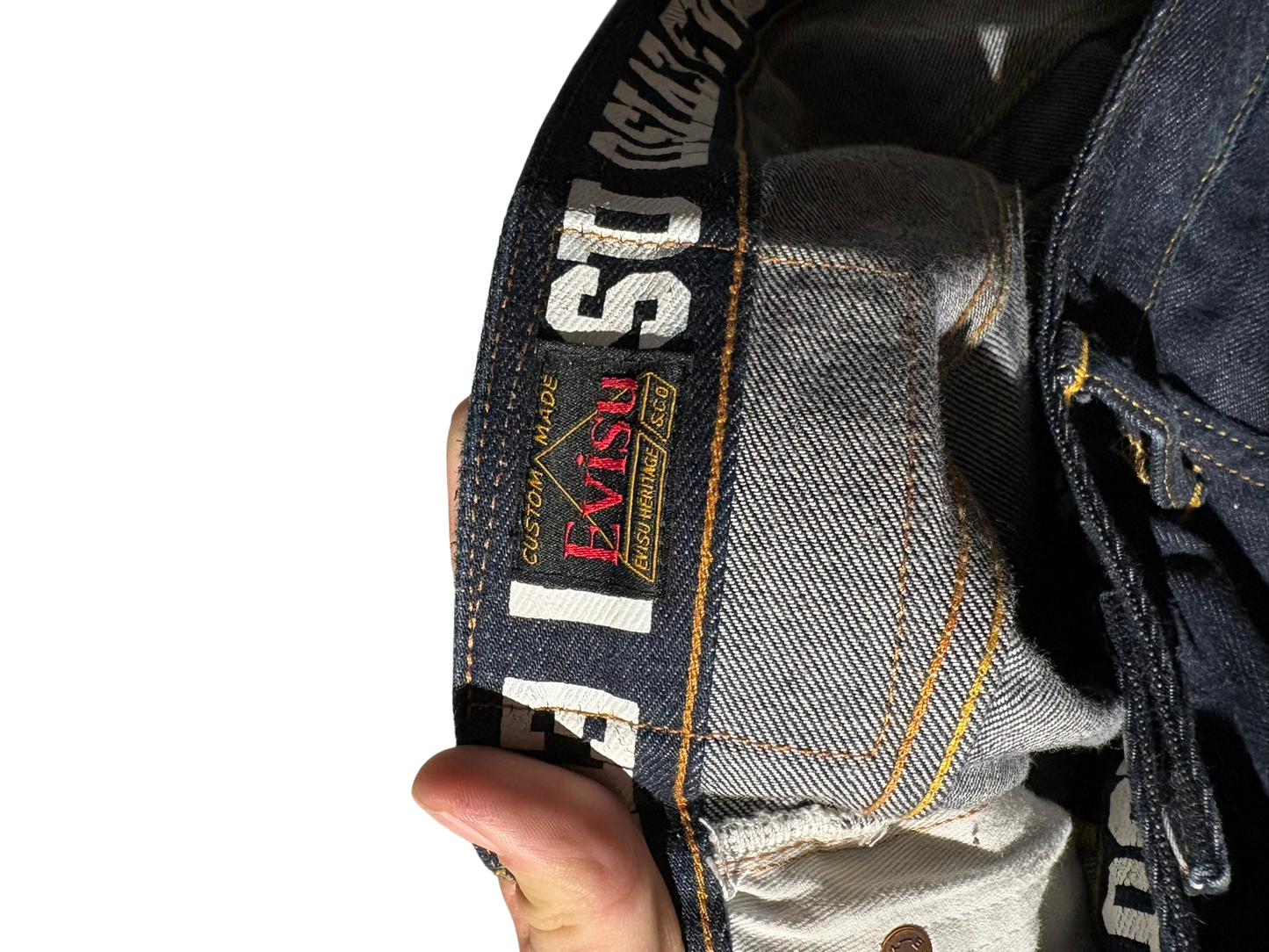 Evisu Selvedge Full Print Jeans (W36/L32)