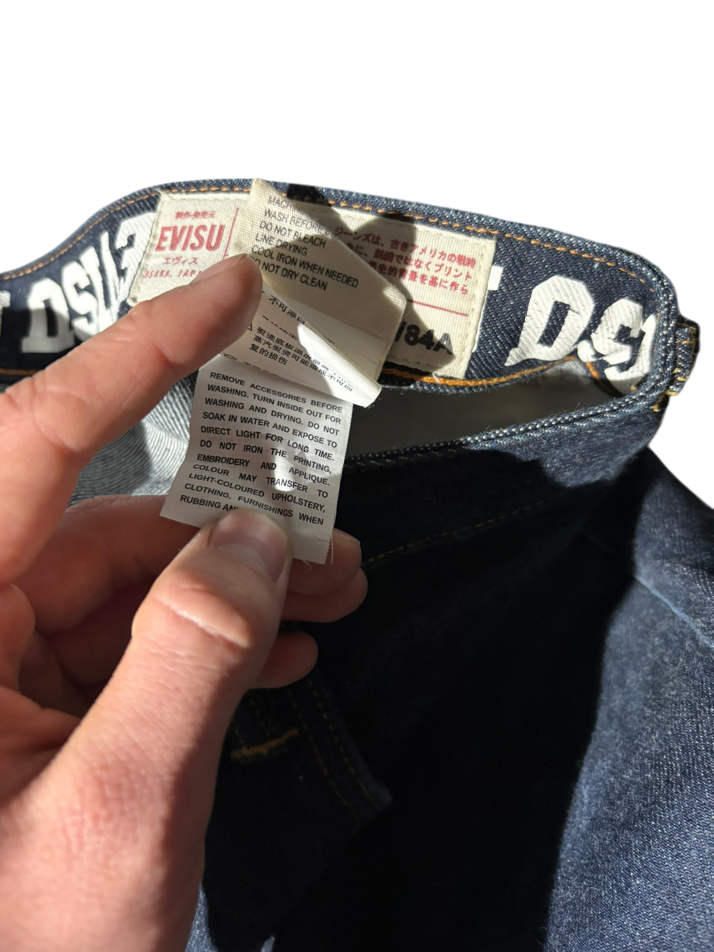 Evisu Selvedge Full Print Jeans (W36/L32)