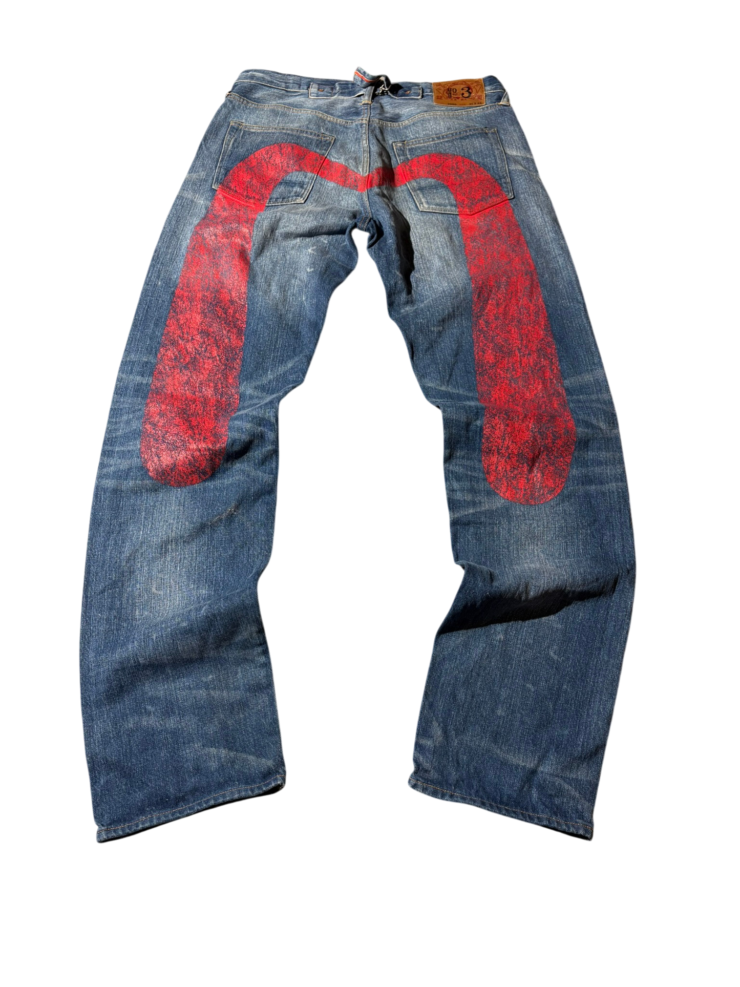 Evisu Selvedge Daicock big Logo Jeans (W30/L32)