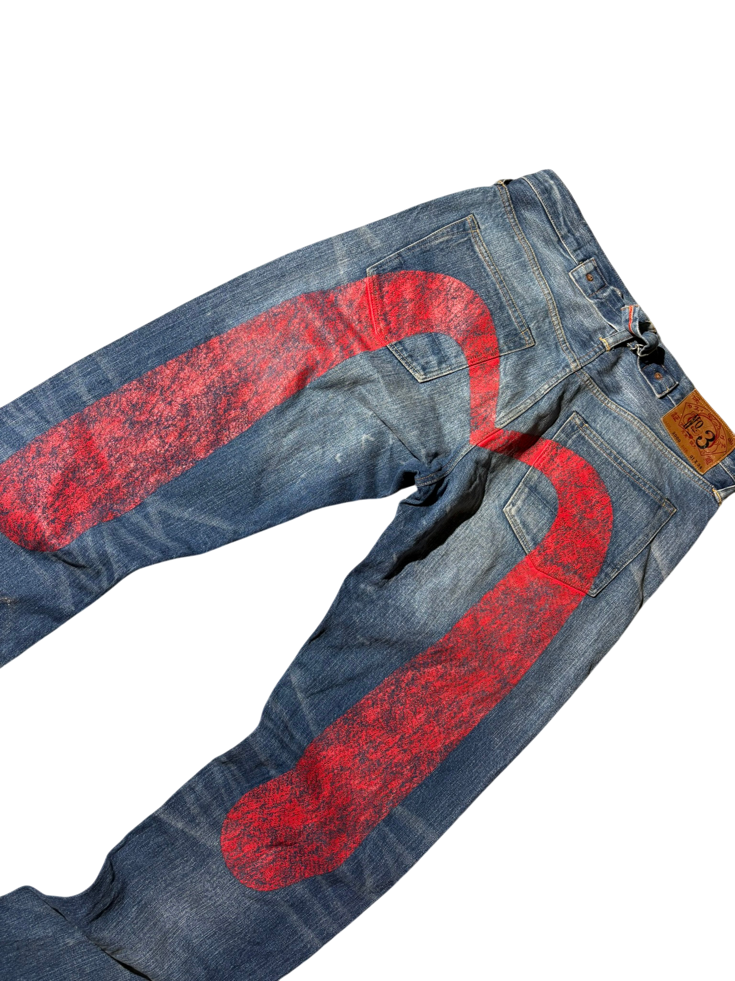 Evisu Selvedge Daicock big Logo Jeans (W30/L32)