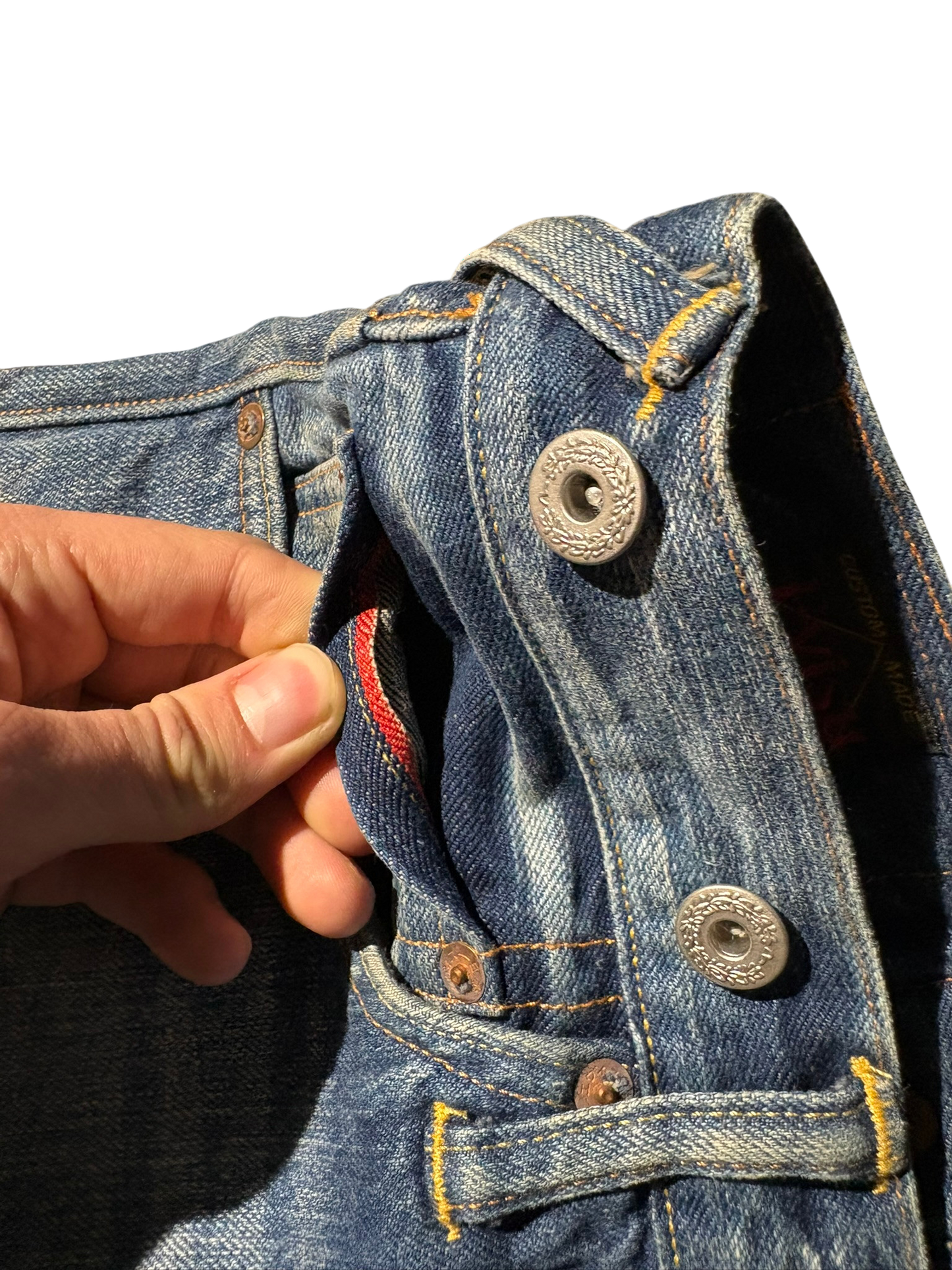 Evisu Selvedge Daicock big Logo Jeans (W30/L32)