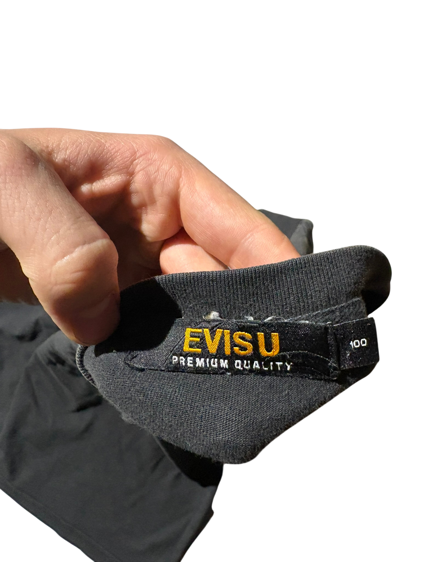 Evisu Shirt Schwarz (L)